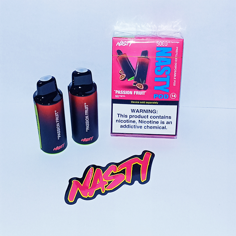 PASSIONFRUIT Nasty Pod Only- 10 000 Puffs Passion Fruit - Image 1