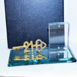 21st Diamante Key With Photo frame