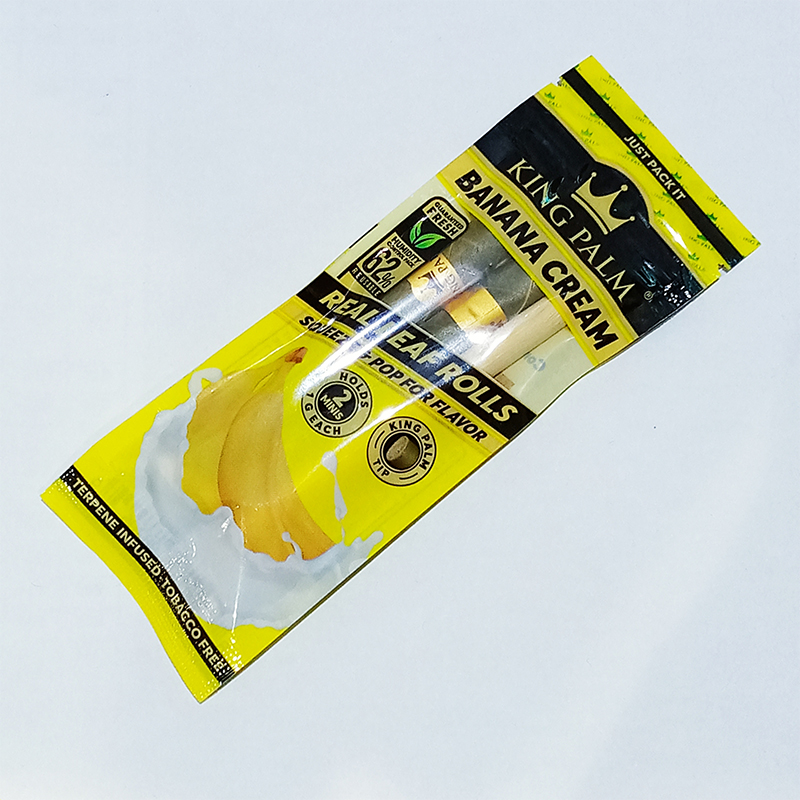 BANANA-CREAM King Palm Real Leaf Rolls-Banana Cream - Image 1