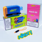 Nasty Rechargeable Disposable- Peach Ice 9000 Puffs