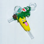 Glass Pipe With Silicon Cover