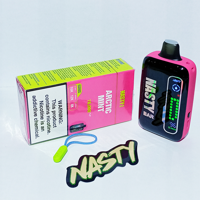 ARTIC-COOL Nasty Rechargeable Disposable-16 000 Puffs Artic Mint - Image 1