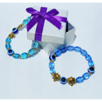 Evil Eye Turtle Bracelet-Assorted Colours