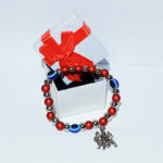 Durga Red Evil Eye Bracelet
