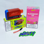Nasty Rechargeable Disposable-Blackberry Ice 9000 Puffs