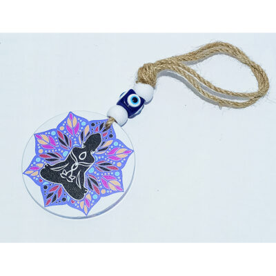 Evil Eye Glass Hanging - Image 2