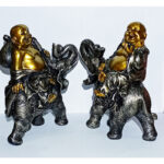 Pair Of Buddha On Elephant