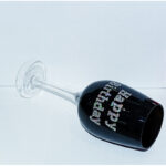 Happy Birthday Wine Glass
