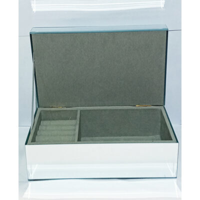 Mirror Glass Butterfly Jewellery Box - Image 2