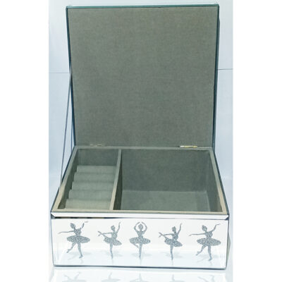 Mirror Glass Ballerina Jewellery Box - Image 2