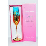 Danny Home 40 th Champagne Glass
