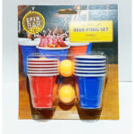 Mini Beer Pong Set 18-Piece