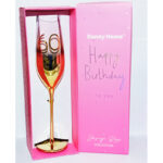 Danny Home-60th Champagne Flute Glass