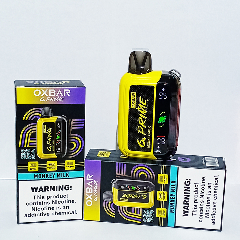 MONKEY-MILK Oxbar G Prime Disposable Vape-25k Puffs Monkey Milk - Image 1