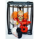 Caged Ghost Doll-Clown