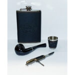 American Pride Hipflask Set