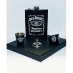Jack Daniels Hipflask Set