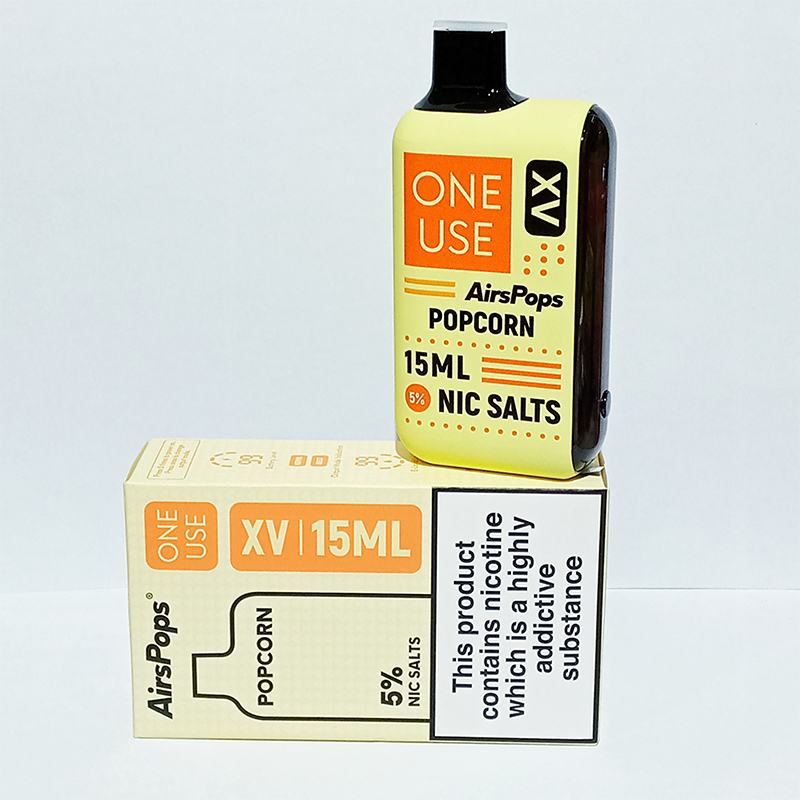 AIRSPOPS-XV-POPCORN Airspops XV Rechargeable Disposable Vape-Pop Corn - Image 1