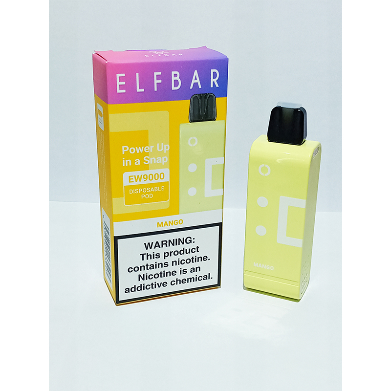 MANGO-POD Elf Bar Pod Only-9 k Puffs Mango - Image 1