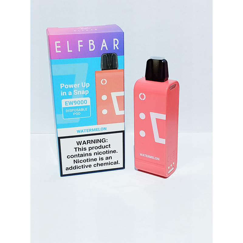 WATERMELON POD Elf Bar Pod Only-9 k Puffs Watermelon - Image 1