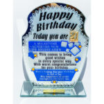 21st Plaque