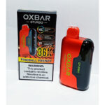Oxbar G-Turbo Rechargeable Disposable-36k Puffs Fireball Frenzy