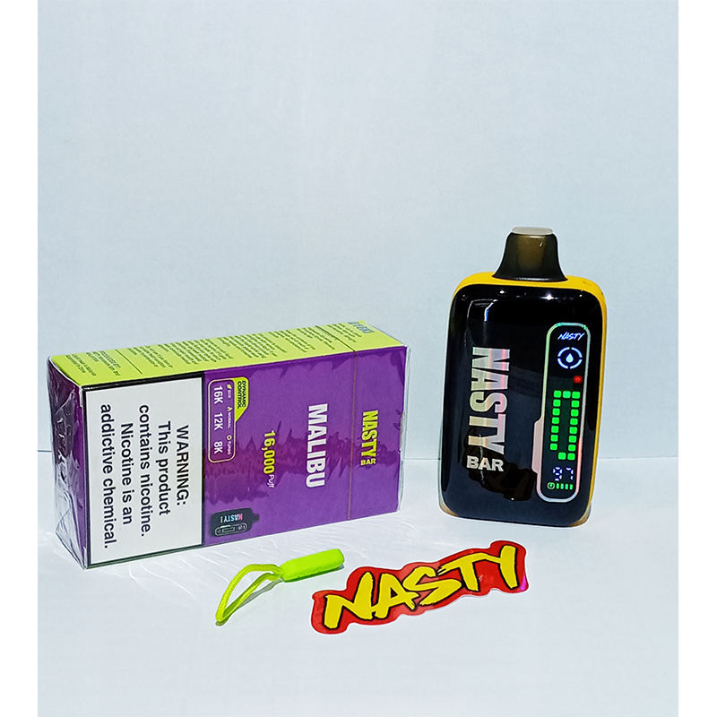 NASTY-16K-MALIBU Nasty Rechargeable Disposable-16 000 Puffs Malibu - Image 1