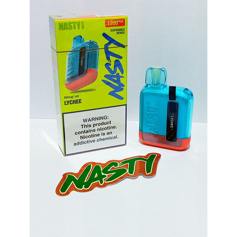 NASTY-12K-LYCHEE Nasty Disposable Vape – 1200 Puffs Lychee - Image 1
