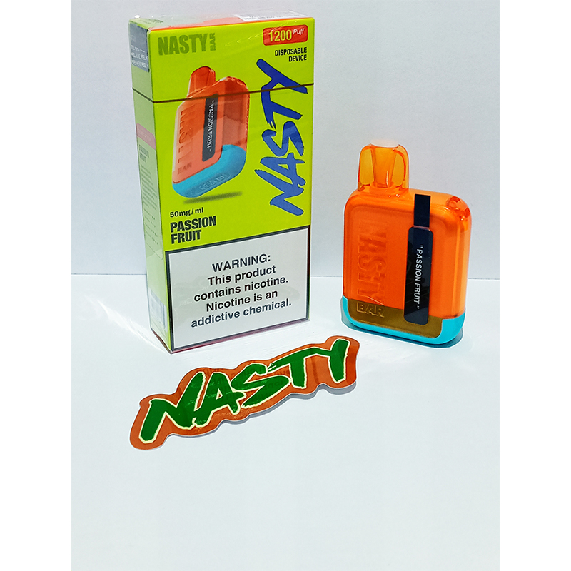 Nasty Disposable Vape – 1200 Puffs Passion Fruit – Royal Smokers