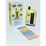 Pop Hit Rechargeable Disposable Vape- Lemon Headz 25 000 puffs