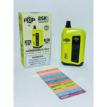 Pop Hit Rechargeable Disposable Vape- Sour Watermelon Peach 25 000 puffs