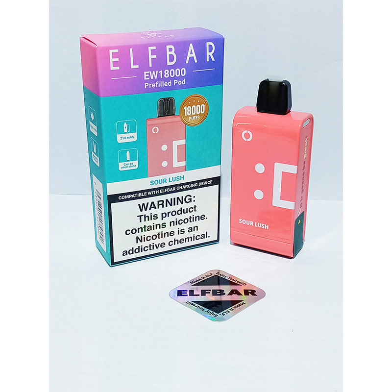 ELF-BAR-POD-SOUR-LUSH Elf Bar Pod Only-18K Sour Lush - Image 1
