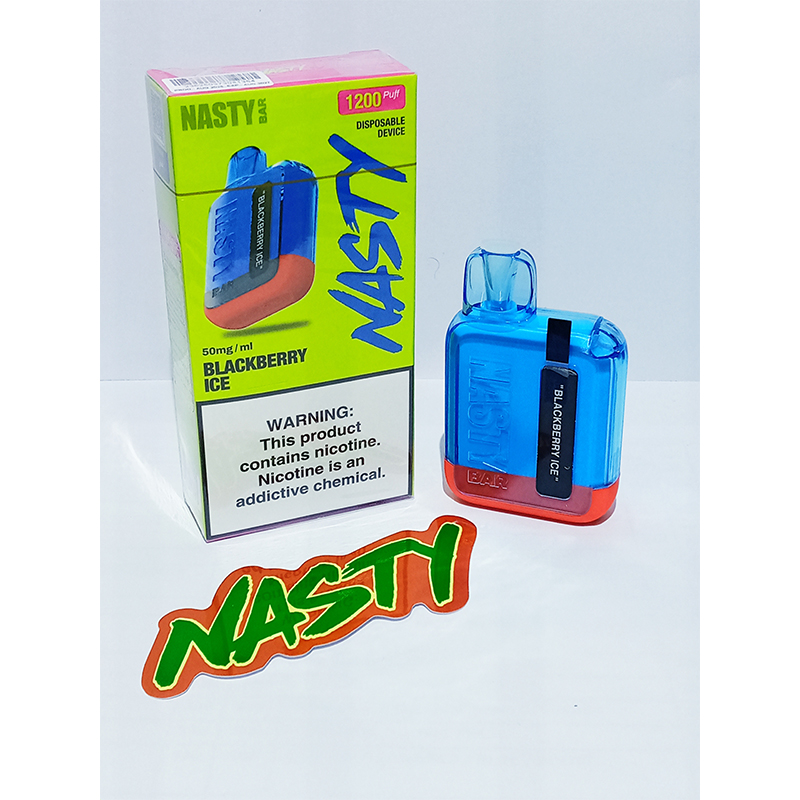 NASTY-1200-BLACKBERRY-ICE Nasty Disposable Vape – 1200 Puffs Blackberry Ice - Image 1