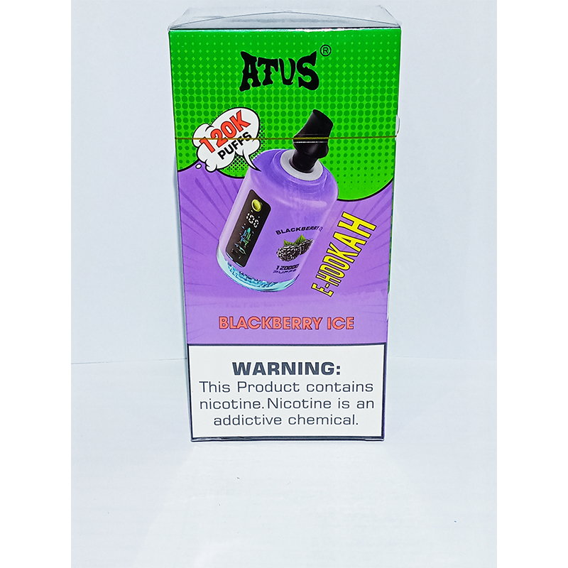 ATUS-BLACKBERRY-ICE Atus E-Hookah 120k Puffs - Blackberry Ice - Image 1