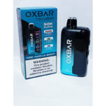 Ox Bar Tri-Fusion Rechargeable Disposable-50k Puffs Iced Vanilla Berry
