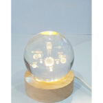 Crystal Ball+Light Base Solar System