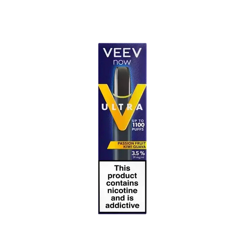 ULTRA-PASSION-FRUIT Veev Now Ultra Disposable-Passion Fruit Kiwi Guava - Image 1