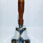 Aluminum Bell 5" Wooden Handle