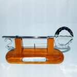 Silver Wooden 21st Key