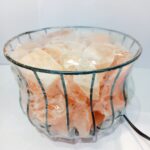 Himalayan Salt Lamp Iron Basket