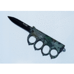 2 In 1 - Knuckle Duster & Knife