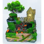 Water Feature-Spire Square House