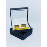 Gold Plated Cuff Link & Tie Pin Set