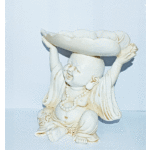 Laughing Buddha With Leaf