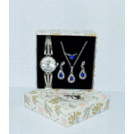Blue Stone Watch Gift Set