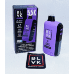Blvk Bar Ultra Rechargeable Disposable-55k Puffs Apple Grape