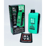 Blvk Bar Ultra Rechargeable Disposable-55k Puffs Double Spearmint
