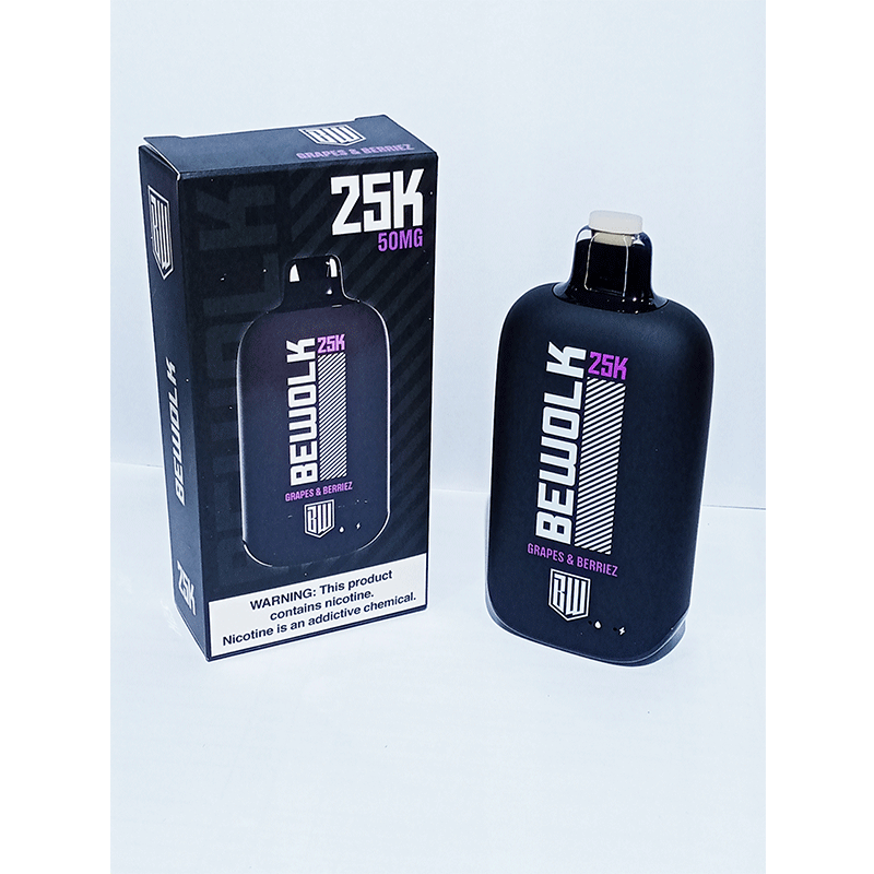 GRAPE-&-BERRIEZ Bewolk 25k Rechargeable Disposable Vape-Grapes & Berriez - Image 1