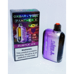 Ox Bar Panther X Rechargeable Disposable-40k Puffs Purple Ice