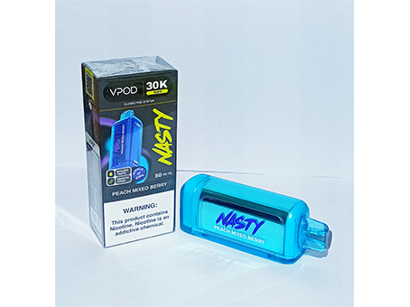 PEACH-MIXED-BERRIES Nasty Versa Pod Only-Peach Mixed Berries 30k Puffs - Image 1
